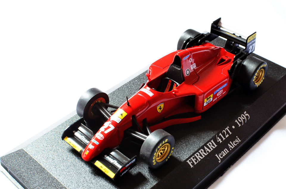 JEAN ALESI 1995 FERRARI 412T2 1:43